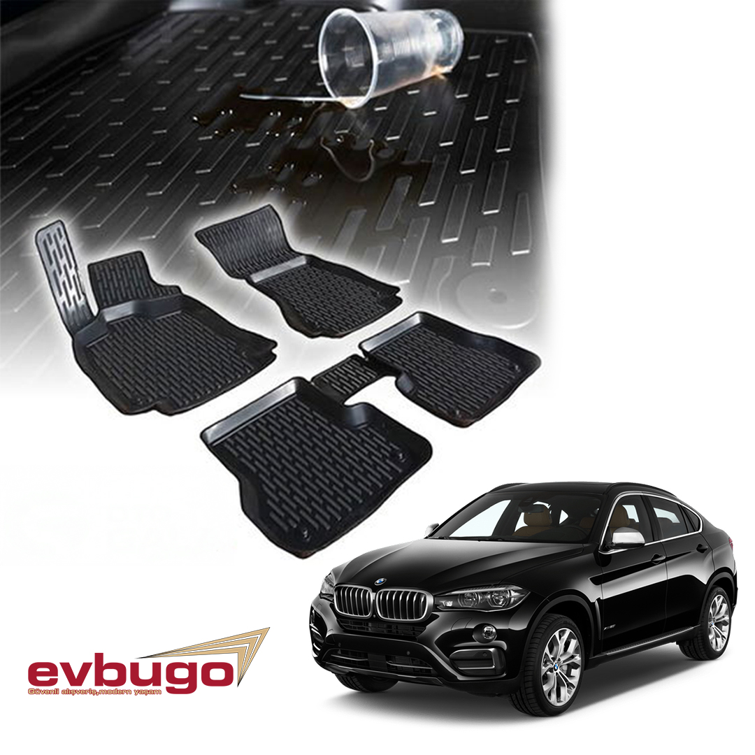 3D PASPAS SİYAH BMW X6 F16 2014--2019